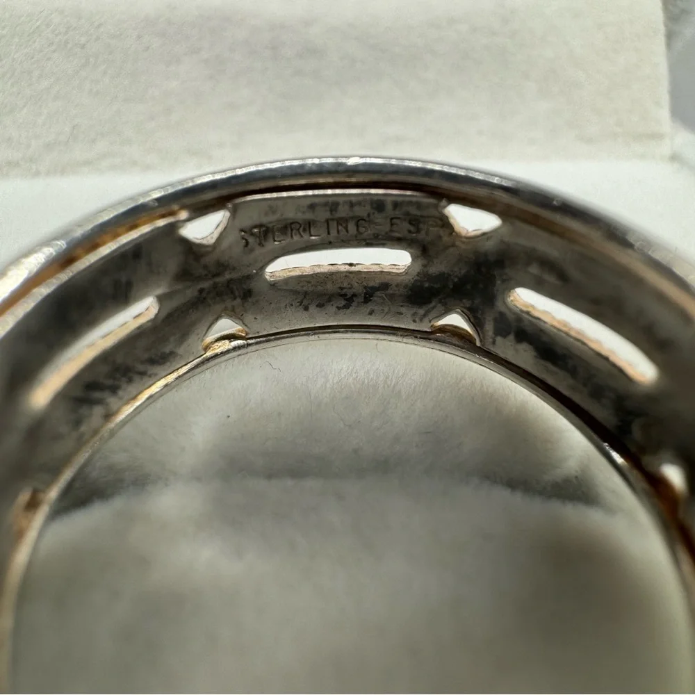 ESPO Vintage 925 Sterling Silver Ring Size 7